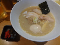 「濃厚特製とりそば＋α」@麺匠 清兵衛の写真