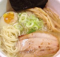 「塩そば680円」@どろそば屋 ひろしの写真