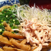 「饂麺+大盛り+エッグライス」@麺処 糀やの写真