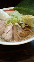 「ラーメン(細麺･大盛)650円」@ラーメン長山の写真