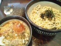 「塩つけそば￥780・味付けたまご￥100」@中華そば 山猫軒の写真