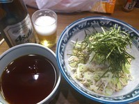 「※ぶっかけ（仮称）＋ビール2本」@ラーメンアキラの写真