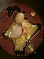 「渡り蟹の味噌らーめん＋味玉」@蟹専門 けいすけ 北の章の写真