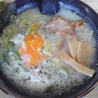 「塩卵らーめん￥６５０」@らーめん家 きらくの写真