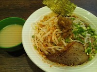 「【6月の限定】マー油味噌まぜそば（240g）750円」@伝家 志木店の写真