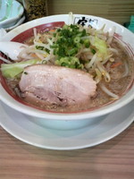「赤味噌ラーメン　６８０円」@初代 麺や 宇三郎 古河店の写真