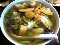 「広東麺￥750」@晴々飯店の写真