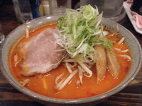 「辛みそラーメン（５辛ＭＡＸ）」@南天 江古田店の写真