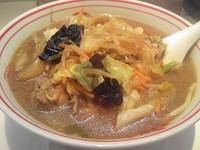 「味噌タンメン（麺少なめ） 750円」@蒙古タンメン中本 蒲田店の写真
