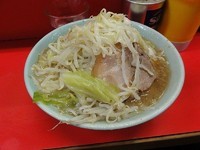 「ラーメン小　600円　ニンニクのみ。」@ラーメン二郎 三田本店の写真