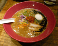 「味噌赤丸（850円）」@博多一風堂 COLLECTION.MISO 代々木店の写真