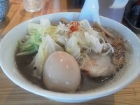 「ニュー焦がし醤油￥700+味玉￥70」@麺や のかぜの写真