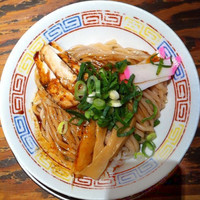 「まぜそば（冷）」@紀州和歌山ラーメン まっち棒 溝の口店の写真