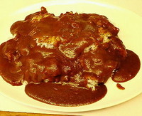 「オニオンオリジナルカレー（大・激辛）　６００円　※」@こだわりの手作りカレー Onionの写真