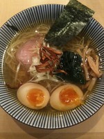 「味玉塩そば」@饗 くろ㐂の写真