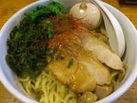 「【2012.6限定】油そば(仮) ￥780」@鶏の穴の写真