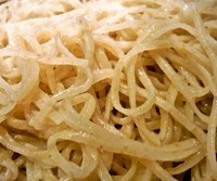 「海老と玉ねぎアスパラのかき揚げセイロそば(1200円)」@木挽庵の写真