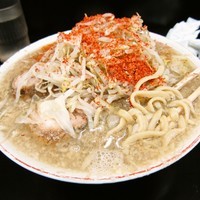 「大ブタラーメン（ヤサイ／ニンニク／唐辛子）　790円」@ラーメン二郎 鶴見店の写真
