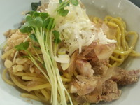 「まぜそば【試作　近日リリース】（８５０円）」@らーめんなが田の写真