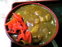 「ミニカレーライス￥350」@辰巳庵の写真