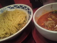 「トマトつけ麺 (1玉) 780円」@九州らーめん 亀王 西中島店の写真