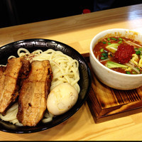 「つけ麺 誤爆」@ラーメン・つけ麺 爆王の写真