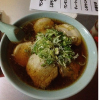 「チャーシューメン並」@駅前ラーメン ひげ 屋台店の写真