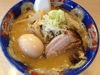 「みそ＋味玉（￥750＋￥100）」@いっぱちの写真