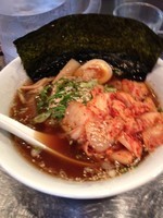 「裏メニュー「キムチラーメン」９５０円？」@さんじの写真