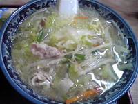 「タンメン￥600」@辰巳庵の写真