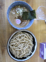 「つけ蕎麦（中）あつもり 750円」@中華蕎麦 サンジの写真