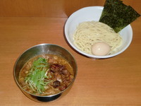 「濃厚つけ麺　味玉　大盛り」@麺家 とき田の写真