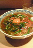 「韮玉ラーメン」@らーめん でくの坊の写真