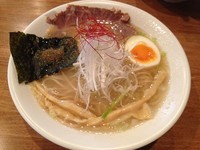 「塩らーめん（￥800）」@らーめん べんがらの写真