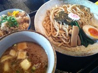 「豚骨魚介のつけそば　７５０円」@俊麺なが田の写真