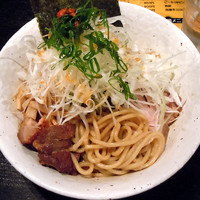 「ＡＢＵＲＡＳＳＯ（中盛）￥７５０＋ネギ増し」@BASSO ドリルマンの写真