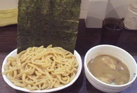 「魚介豚骨バカつけめん大盛」@麺バカ息子の写真