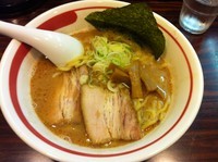 「ラーメン（太麺） 650」@ラーメン長山の写真