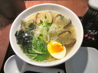 「あさりらぁめん」@麺屋 海神 吉祥寺店の写真