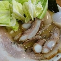 「うまいラーメン（軟骨チャーシュー＋玉子トッピング）」@松福 本店の写真