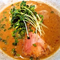 「お魚しょ～じんぼ～　こってり」@麺 匠仁坊の写真