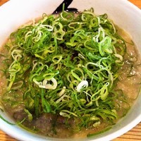 「バリネギラーメン+替玉」@秀ちゃんラーメンの写真