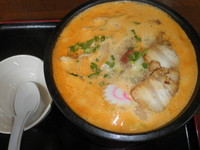 「石鍋肉入り野菜みそチャーシューメン　９５０円」@食事処 ふーさん亭の写真