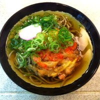 「生姜かき揚げそば（￥390）」@浪花そばの写真