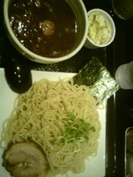 「鰹つけ麺」@つけ蕎麦屋 龍馬灯の写真