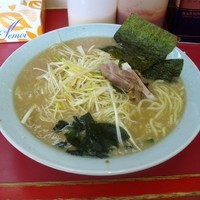 「中盛ネギラーメン（太麺）」@ラーメンショップ 牛久結束店の写真