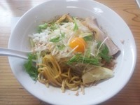 「汁なしまぜそば ￥650」@麺処 ぼたん 栃木店の写真