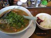 「ラーメンセット　￥600」@らーめん 楽縁の写真