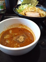 「つけ麺(大盛）＋定食」@大黒屋本舗 春日部店の写真