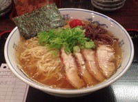 「冷しラーメン 大盛り」@ラーメン一心 本店の写真